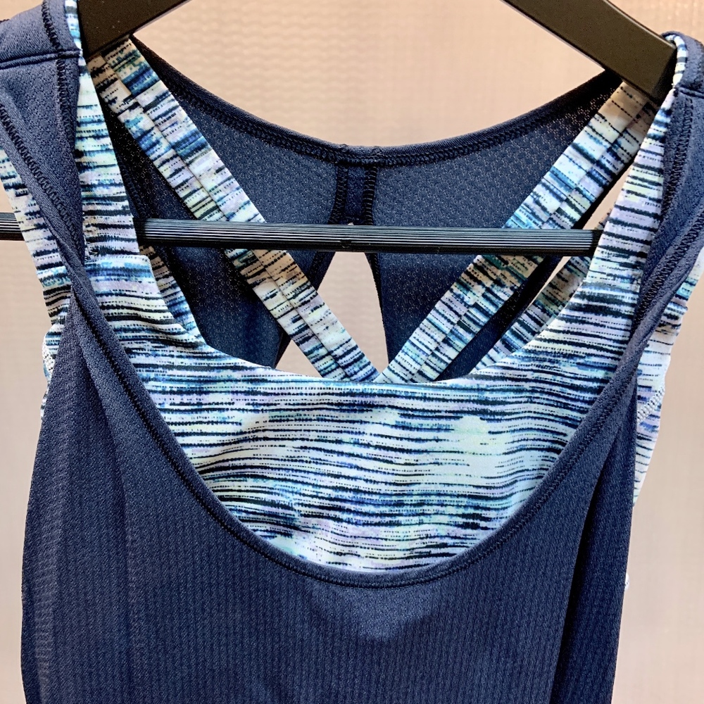 LULULEMON Ready & Go tank with integrated bra